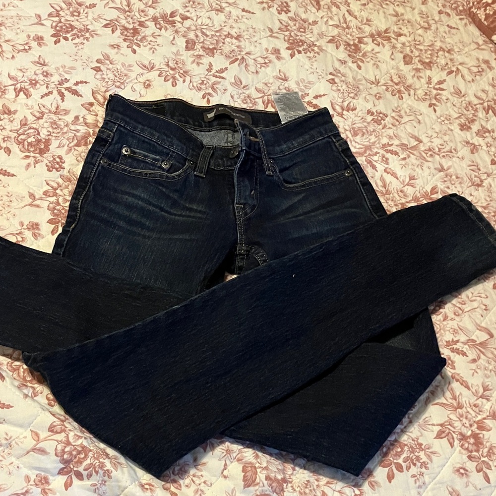 Levi's Women's Dark Blue Skinny Jeans